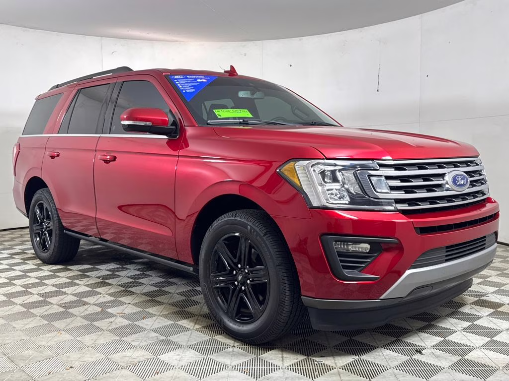 2021 Red Metallic Ford Expedition XLT RWD SUV