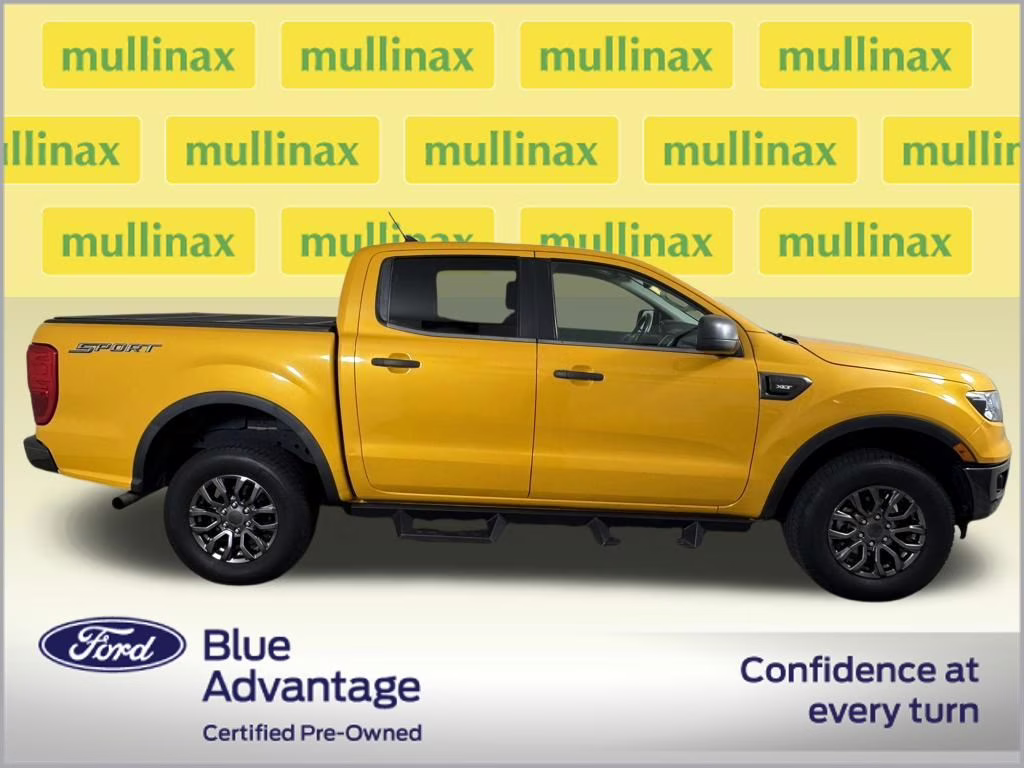 2021 Cyber Orange Metallic Tricoat Ford Ranger XLT RWD Truck