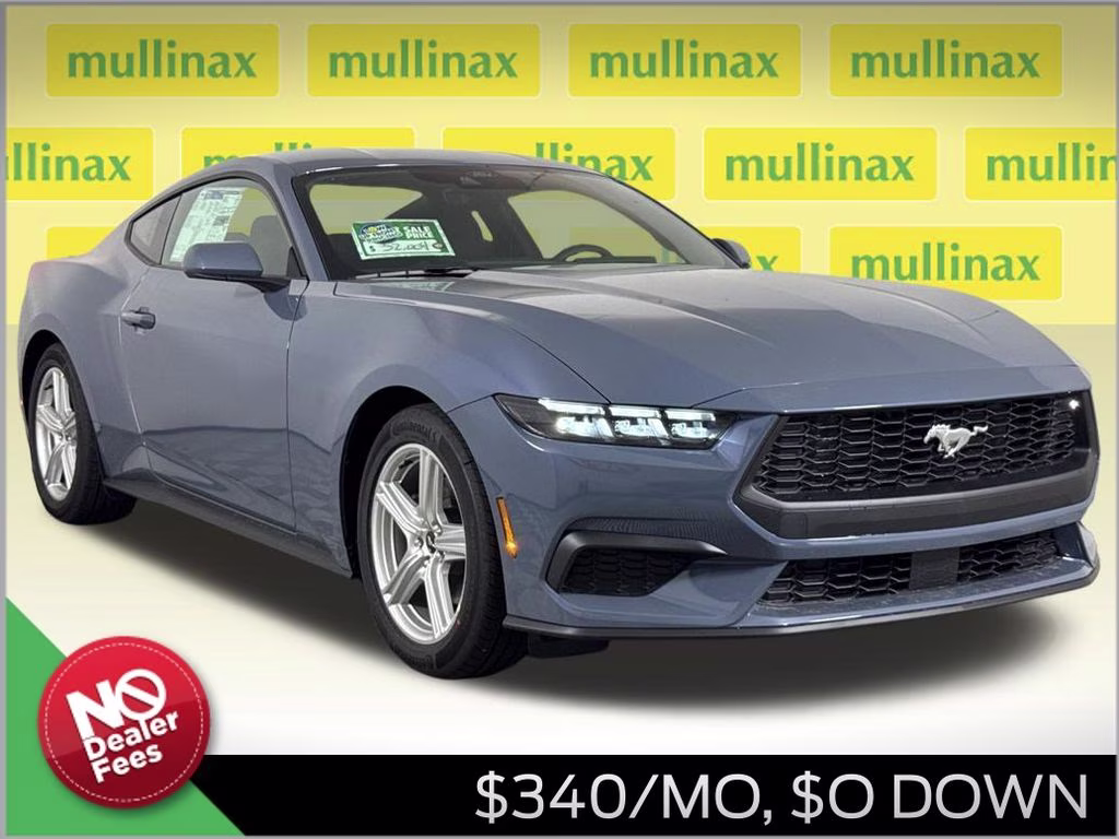 2026 Vapor Blue Metallic Ford Mustang EcoBoost RWD Coupe