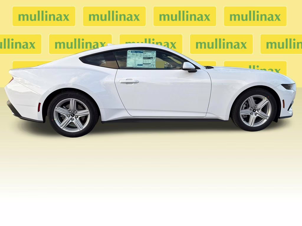 2026 Oxford White Ford Mustang EcoBoost RWD Coupe