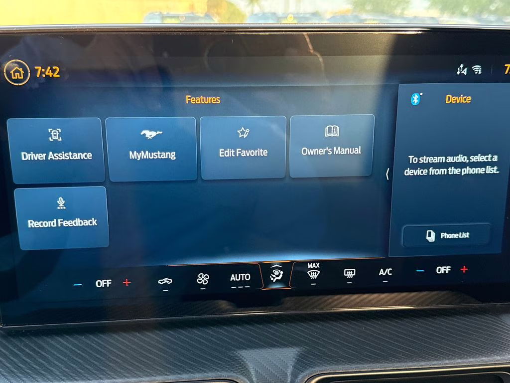 2026 Oxford White Ford Mustang EcoBoost RWD Coupe