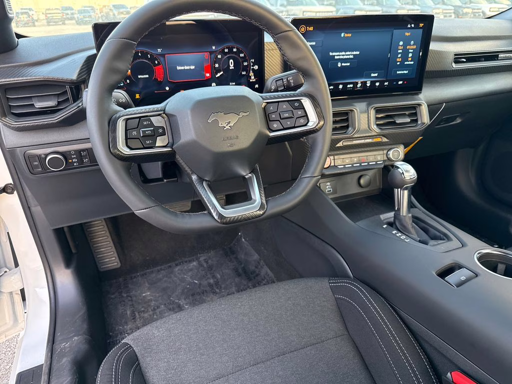 2026 Oxford White Ford Mustang EcoBoost RWD Coupe