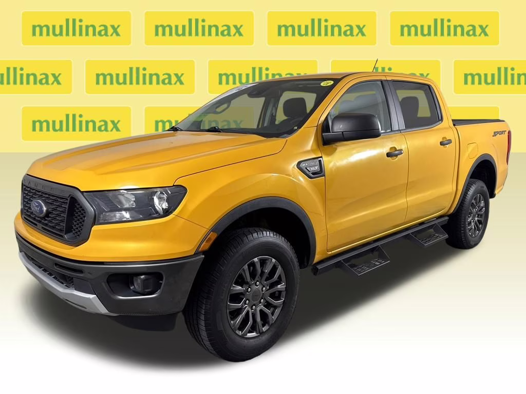 2021 Cyber Orange Metallic Tricoat Ford Ranger XLT RWD Truck