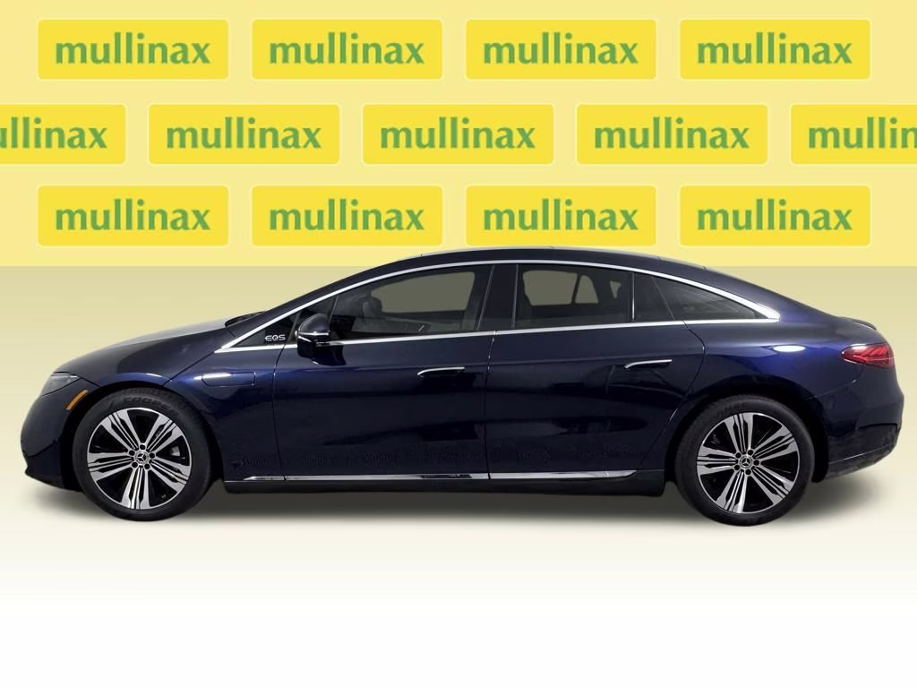 2022 Nautical Blue Metallic Mercedes-Benz EQS 450 RWD Sedan