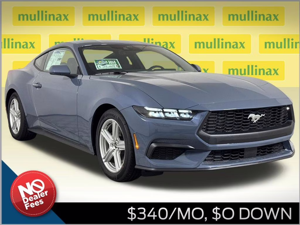 2026 Vapor Blue Metallic Ford Mustang EcoBoost RWD Coupe