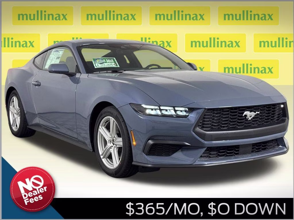 2026 Vapor Blue Metallic Ford Mustang EcoBoost RWD Coupe