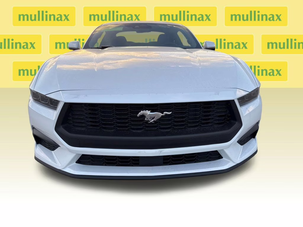 2026 Oxford White Ford Mustang EcoBoost RWD Coupe