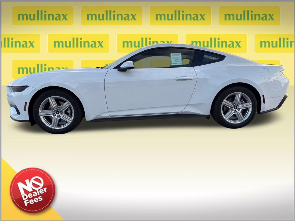 2026 Oxford White Ford Mustang EcoBoost RWD Coupe