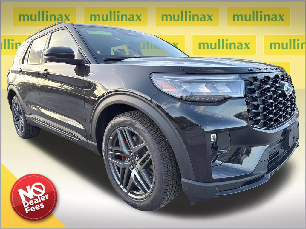 2026 Agate Black Metallic Ford Explorer ST-Line RWD SUV
