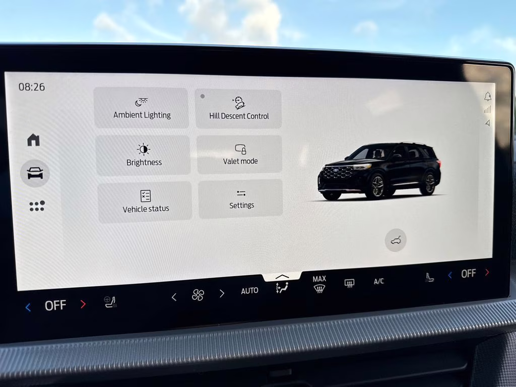 2026 Agate Black Metallic Ford Explorer ST-Line RWD SUV