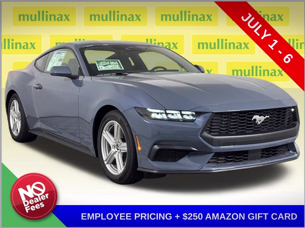 2026 Vapor Blue Metallic Ford Mustang EcoBoost RWD Coupe