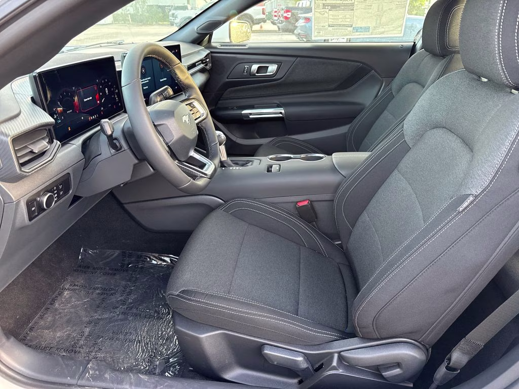 2026 Oxford White Ford Mustang EcoBoost RWD Coupe