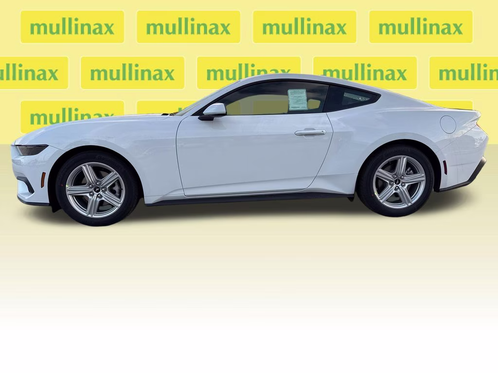2026 Oxford White Ford Mustang EcoBoost RWD Coupe