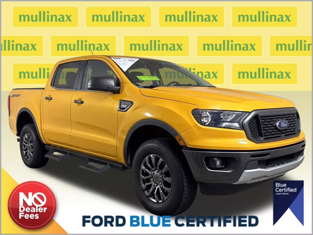 2021 Cyber Orange Metallic Tricoat Ford Ranger XLT RWD Truck