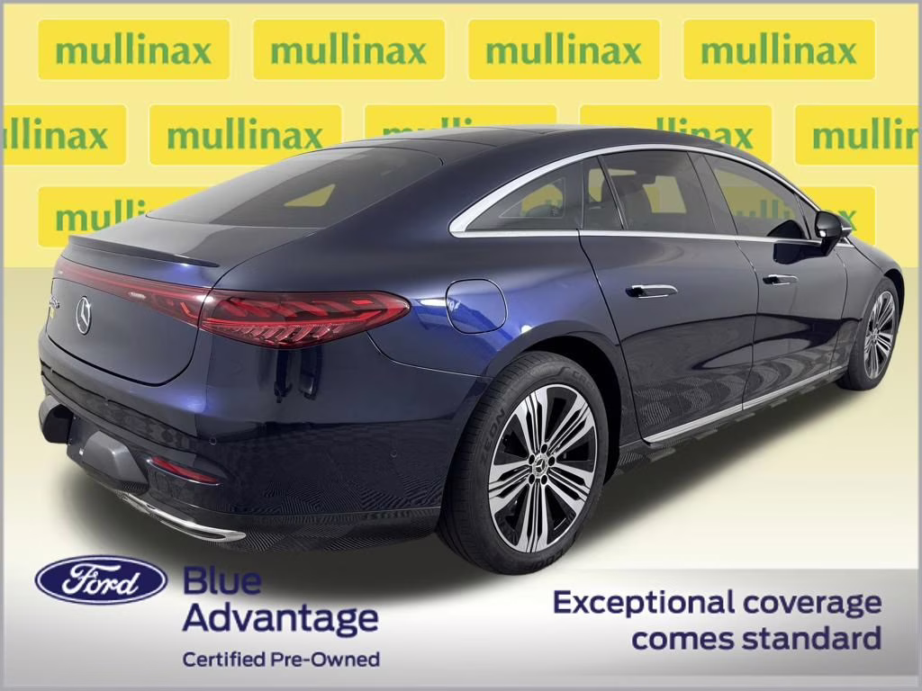 2022 Nautical Blue Metallic Mercedes-Benz EQS 450 RWD Sedan
