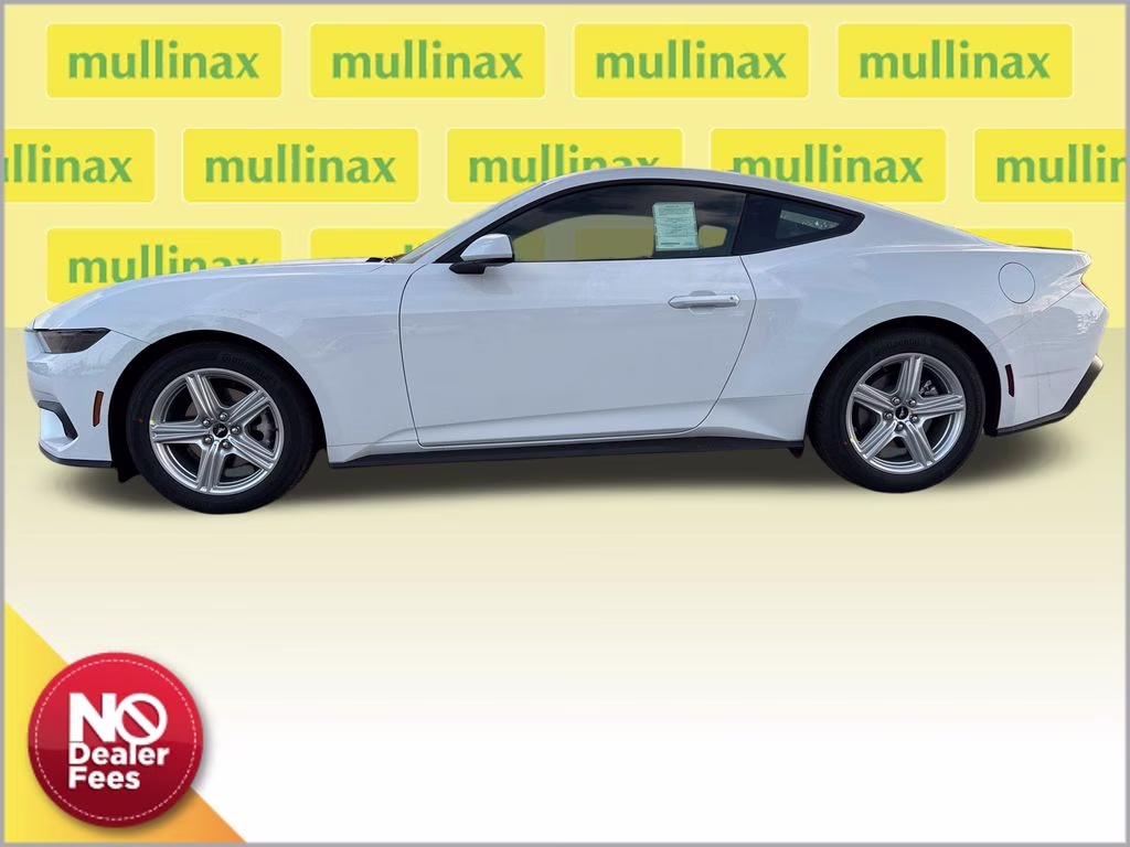 2026 Oxford White Ford Mustang EcoBoost RWD Coupe