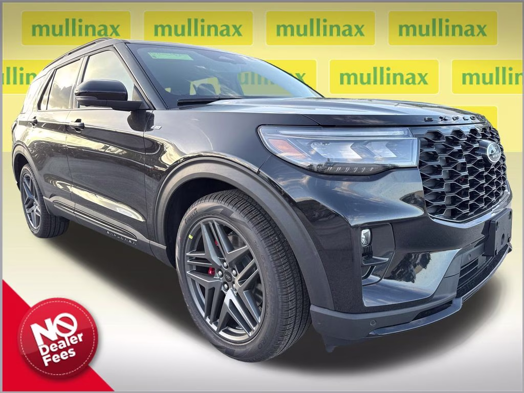 2026 Agate Black Metallic Ford Explorer ST-Line RWD SUV