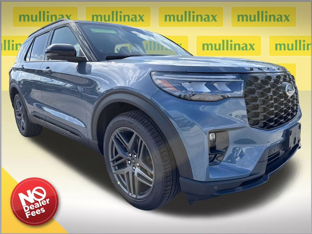 2026 Vapor Blue Metallic Ford Explorer ST 4X4 SUV