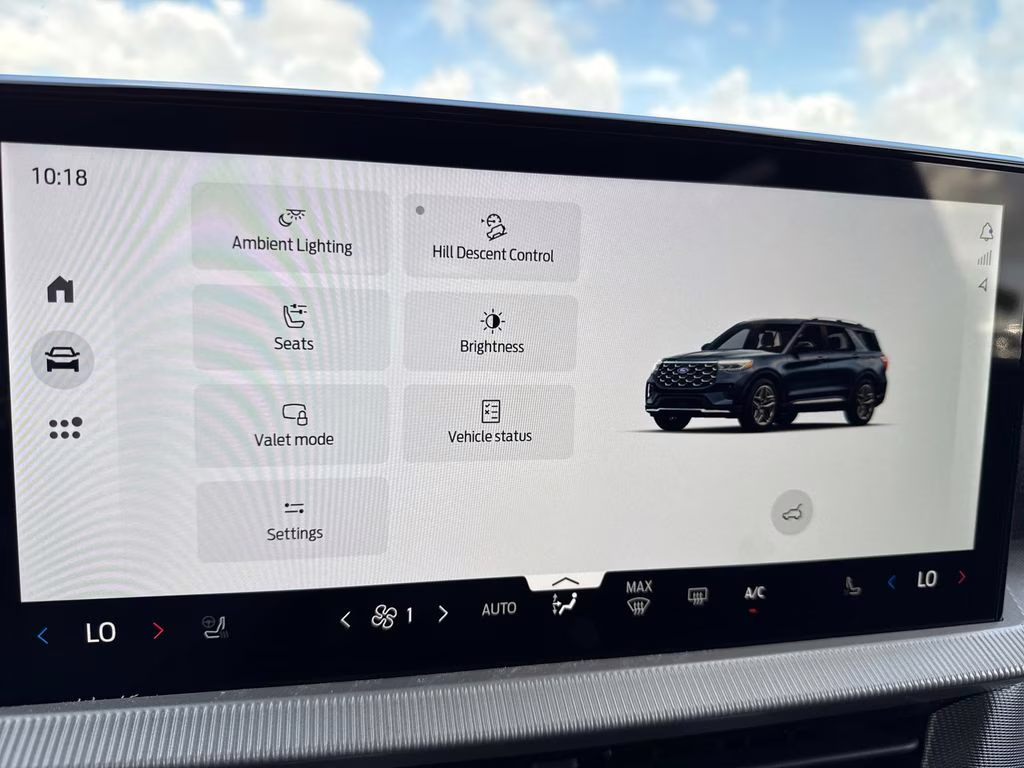 2026 Vapor Blue Metallic Ford Explorer ST 4X4 SUV