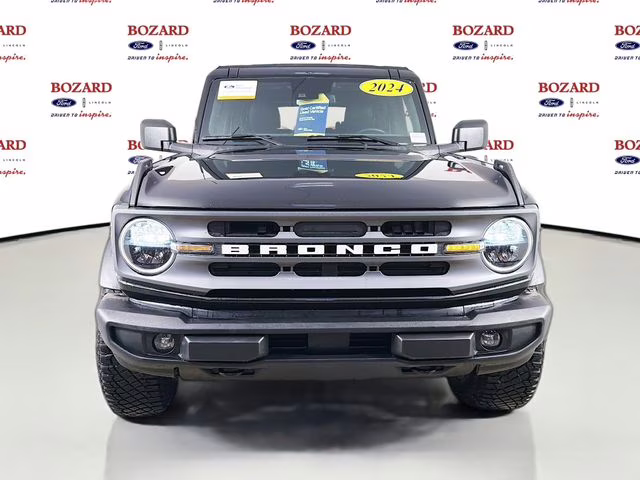 2024 Shadow Black Ford Bronco Big Bend 4X4 SUV