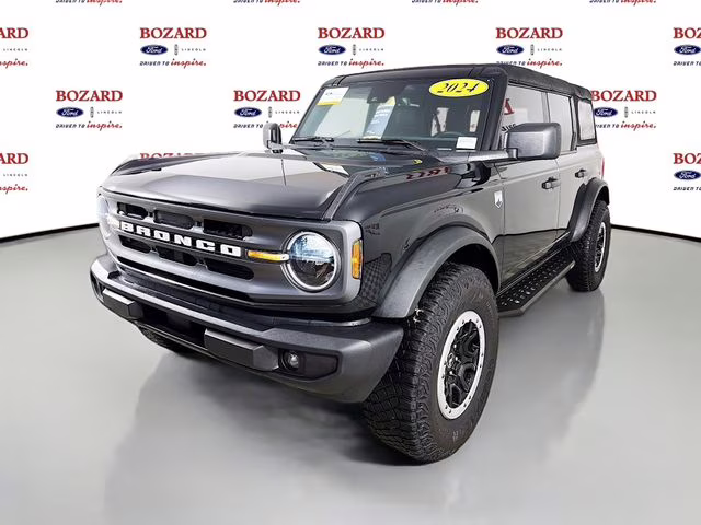2024 Shadow Black Ford Bronco Big Bend 4X4 SUV