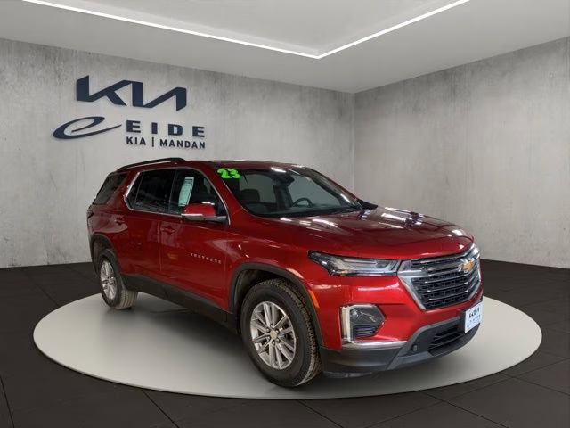 2023 Radiant Red Tintcoat Chevrolet Traverse LT AWD SUV