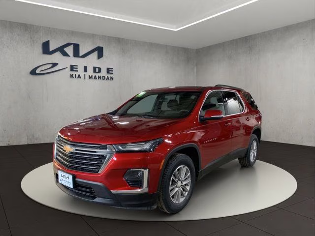 2023 Radiant Red Tintcoat Chevrolet Traverse LT AWD SUV