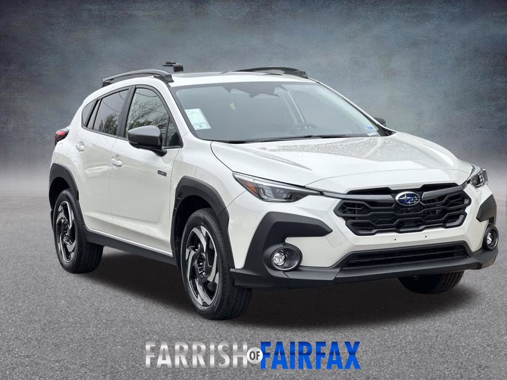 2026 Crystal White Pearl Subaru Crosstrek Hybrid Limited AWD SUV