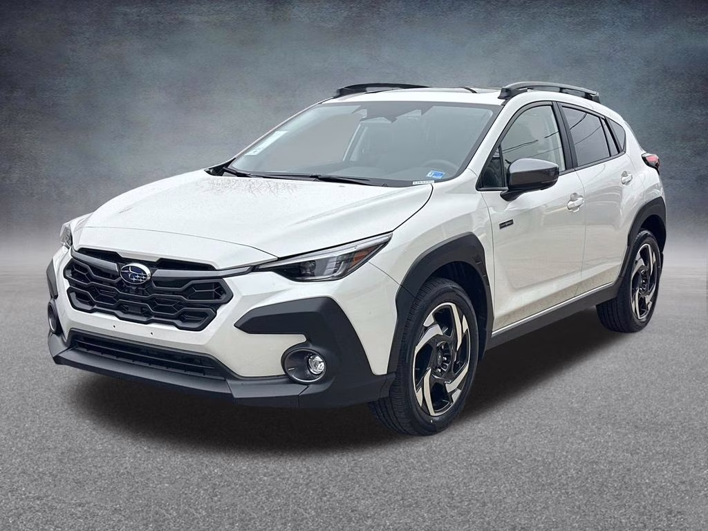2026 Crystal White Pearl Subaru Crosstrek Hybrid Limited AWD SUV