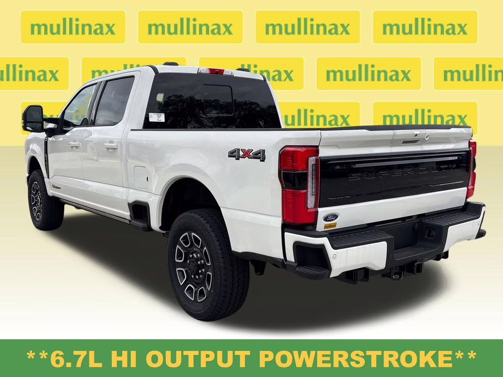 2026 Star White Metallic Tri-Coat Ford Super Duty F-350 SRW Platinum 4X4 Truck