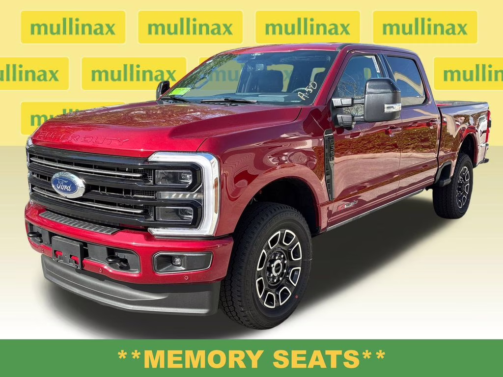 2026 Ruby Red Metallic Tinted Clearcoat Ford Super Duty F-350 SRW Platinum 4X4 Truck