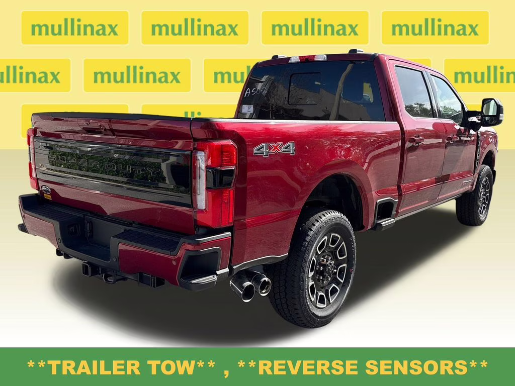 2026 Ruby Red Metallic Tinted Clearcoat Ford Super Duty F-350 SRW Platinum 4X4 Truck