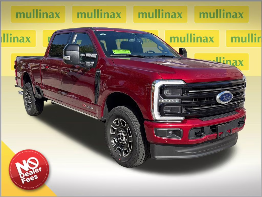 2026 Ruby Red Metallic Tinted Clearcoat Ford Super Duty F-350 SRW Platinum 4X4 Truck