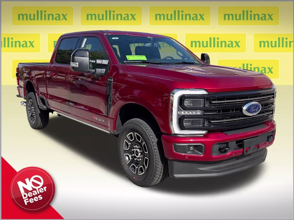 2026 Ruby Red Metallic Tinted Clearcoat Ford Super Duty F-350 SRW Platinum 4X4 Truck