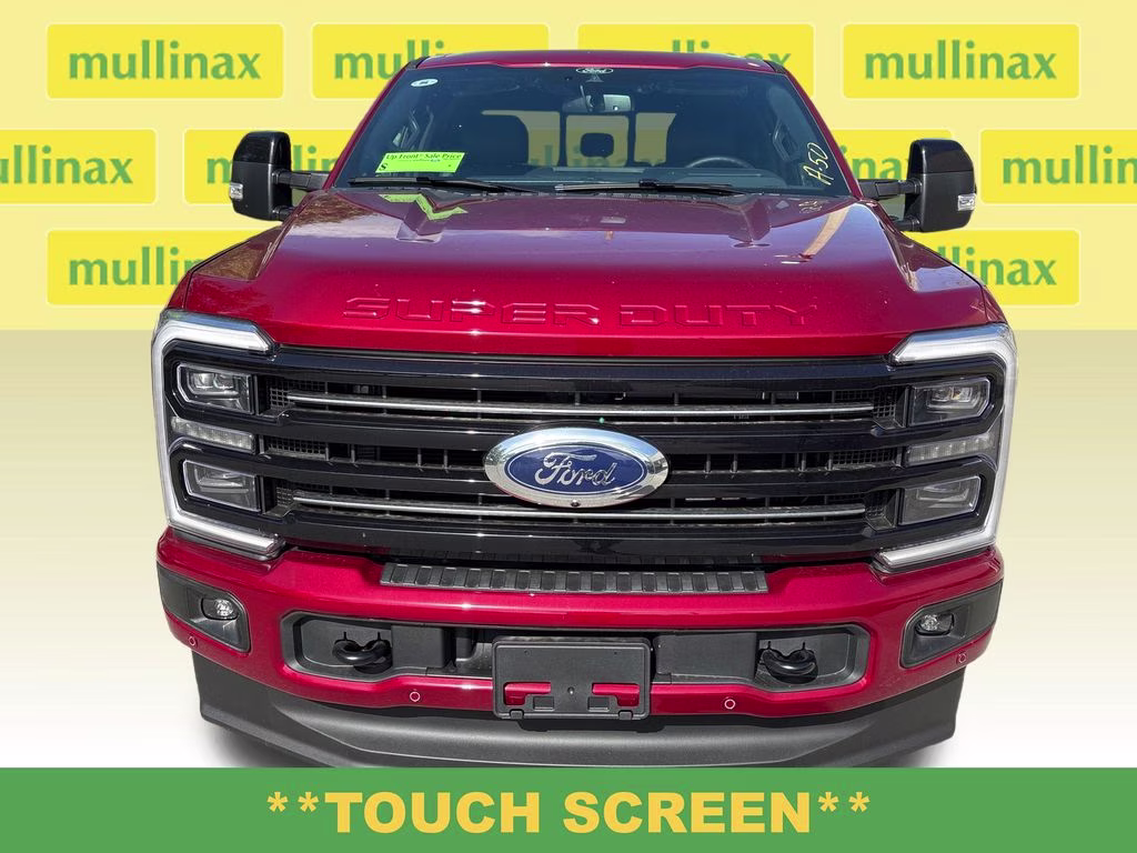 2026 Ruby Red Metallic Tinted Clearcoat Ford Super Duty F-350 SRW Platinum 4X4 Truck