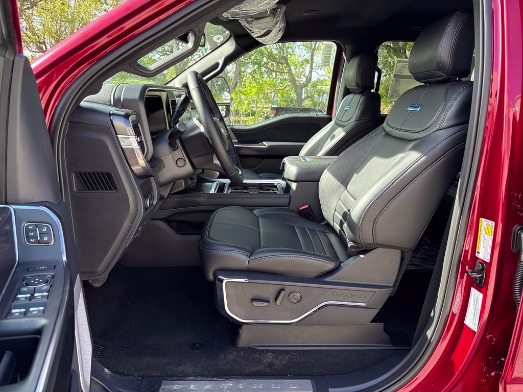 2026 Ruby Red Metallic Tinted Clearcoat Ford Super Duty F-350 SRW Platinum 4X4 Truck