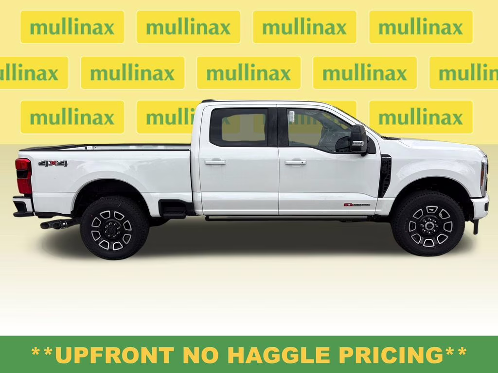 2026 Star White Metallic Tri-Coat Ford Super Duty F-350 SRW Platinum 4X4 Truck