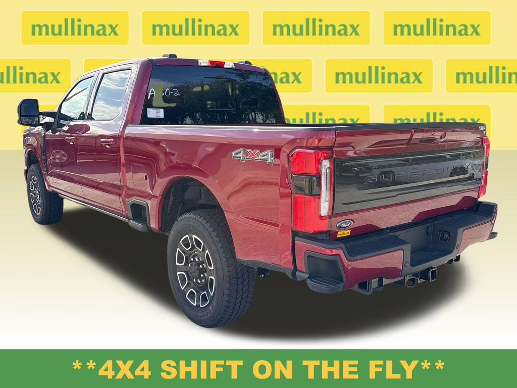 2026 Ruby Red Metallic Tinted Clearcoat Ford Super Duty F-350 SRW Platinum 4X4 Truck