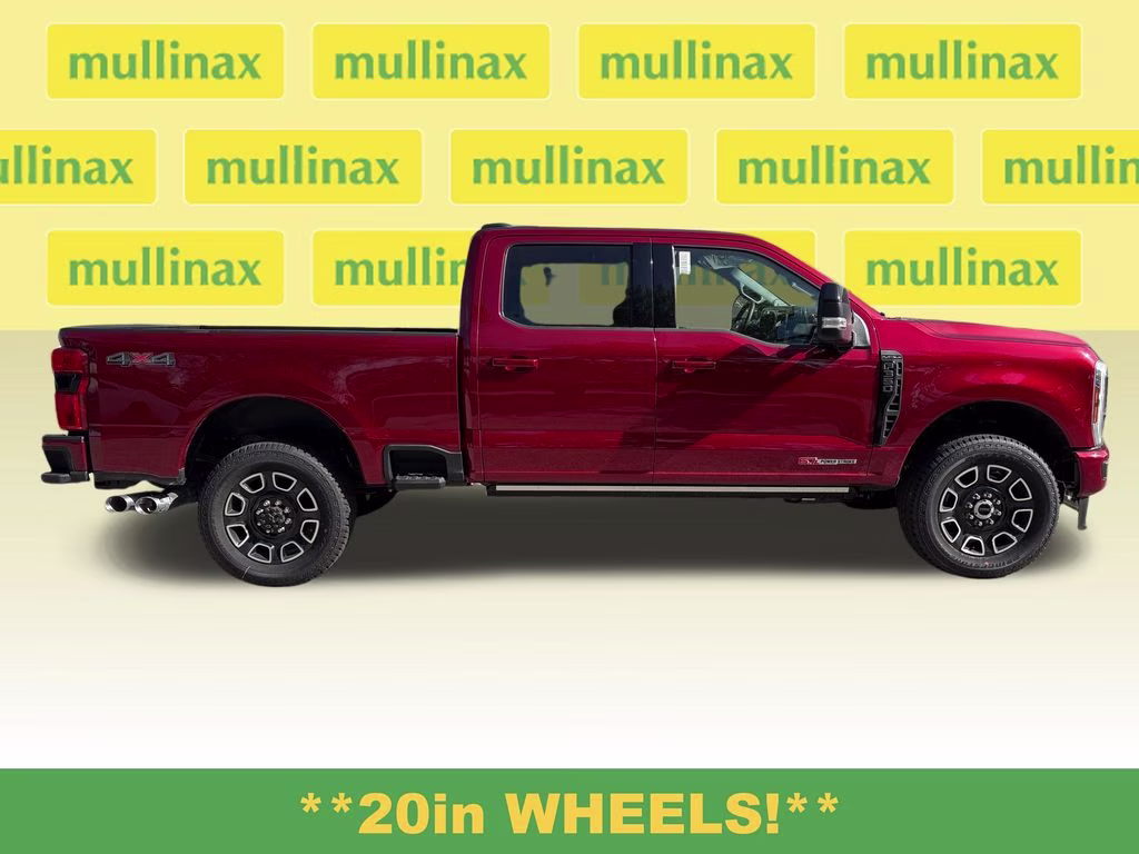 2026 Ruby Red Metallic Tinted Clearcoat Ford Super Duty F-350 SRW Platinum 4X4 Truck
