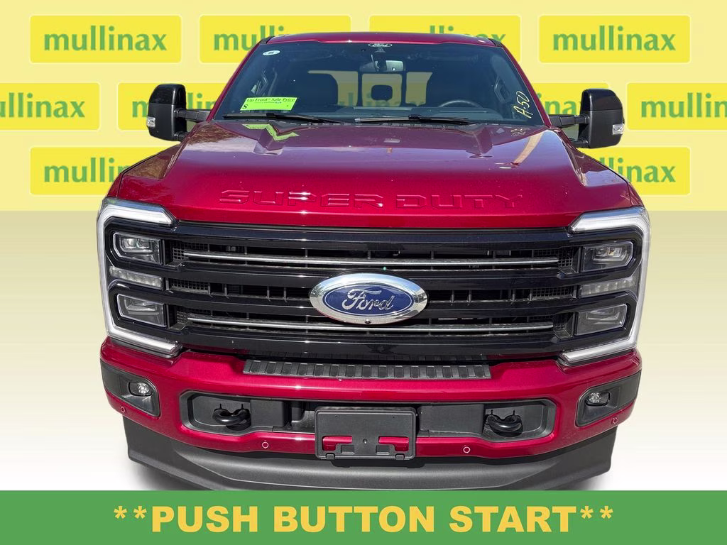 2026 Ruby Red Metallic Tinted Clearcoat Ford Super Duty F-350 SRW Platinum 4X4 Truck