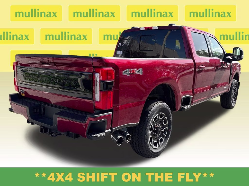2026 Ruby Red Metallic Tinted Clearcoat Ford Super Duty F-350 SRW Platinum 4X4 Truck