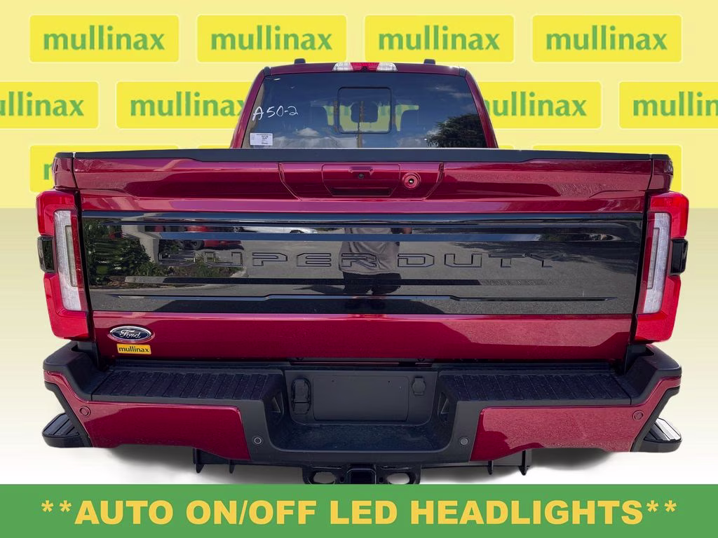 2026 Ruby Red Metallic Tinted Clearcoat Ford Super Duty F-350 SRW Platinum 4X4 Truck