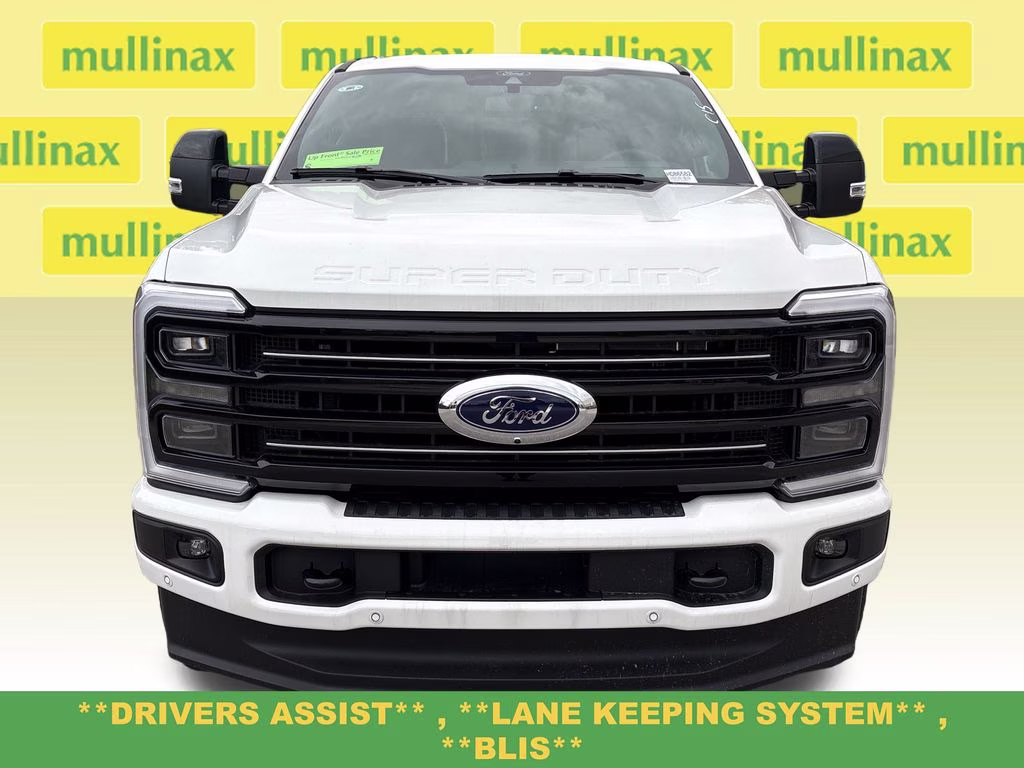 2026 Star White Metallic Tri-Coat Ford Super Duty F-350 SRW Platinum 4X4 Truck