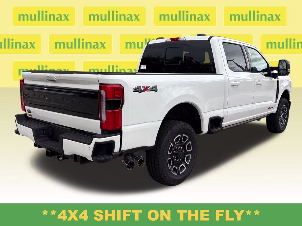 2026 Star White Metallic Tri-Coat Ford Super Duty F-350 SRW Platinum 4X4 Truck