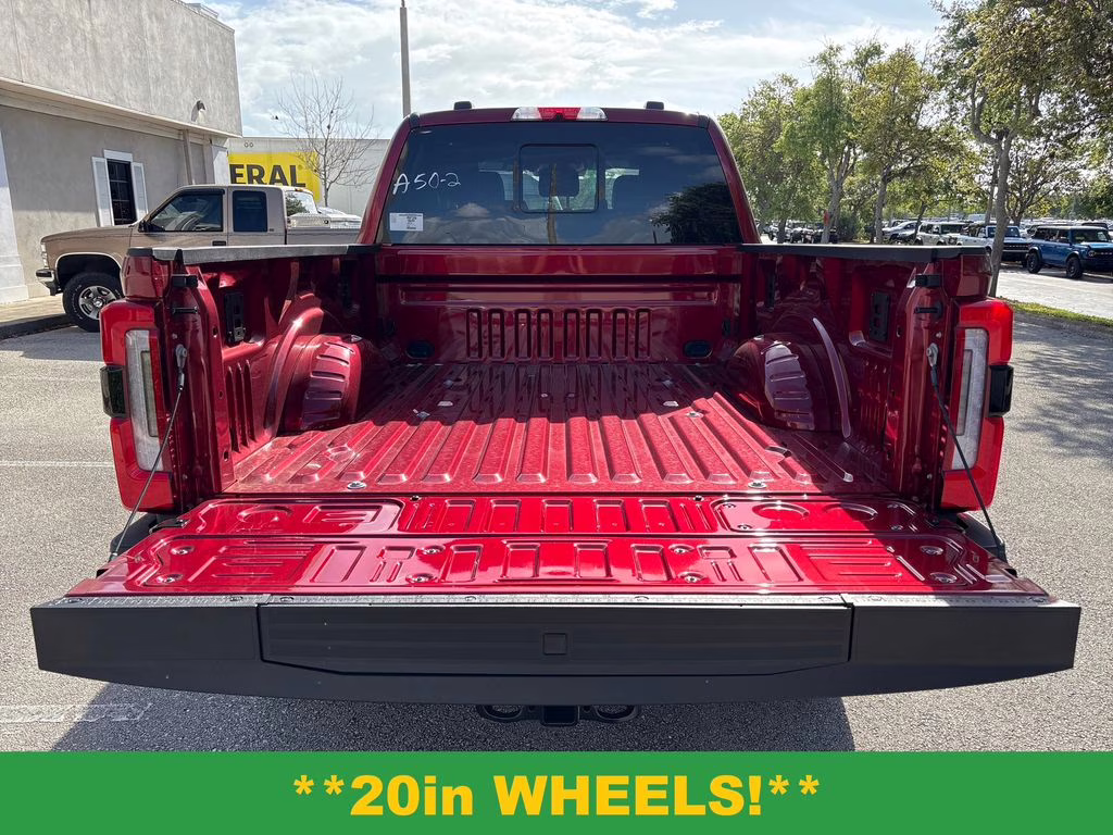 2026 Ruby Red Metallic Tinted Clearcoat Ford Super Duty F-350 SRW Platinum 4X4 Truck