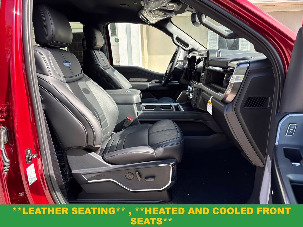 2026 Ruby Red Metallic Tinted Clearcoat Ford Super Duty F-350 SRW Platinum 4X4 Truck