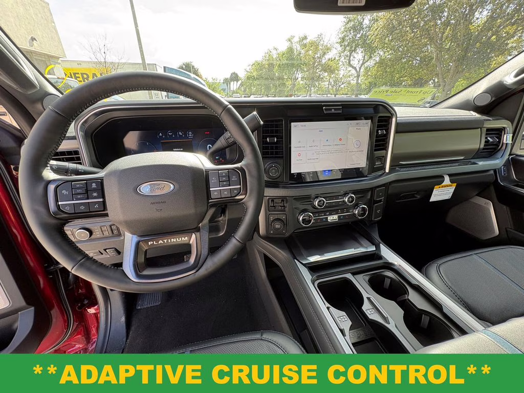 2026 Ruby Red Metallic Tinted Clearcoat Ford Super Duty F-350 SRW Platinum 4X4 Truck