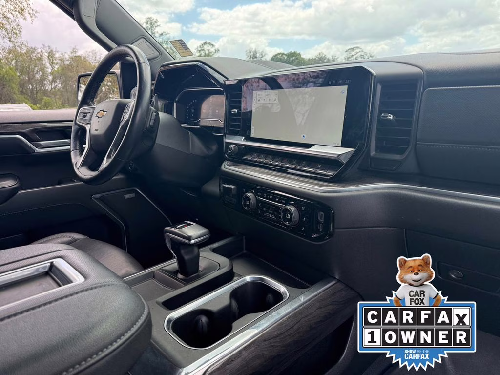 2022 Black Chevrolet Silverado 1500 LTZ 4X4 Truck