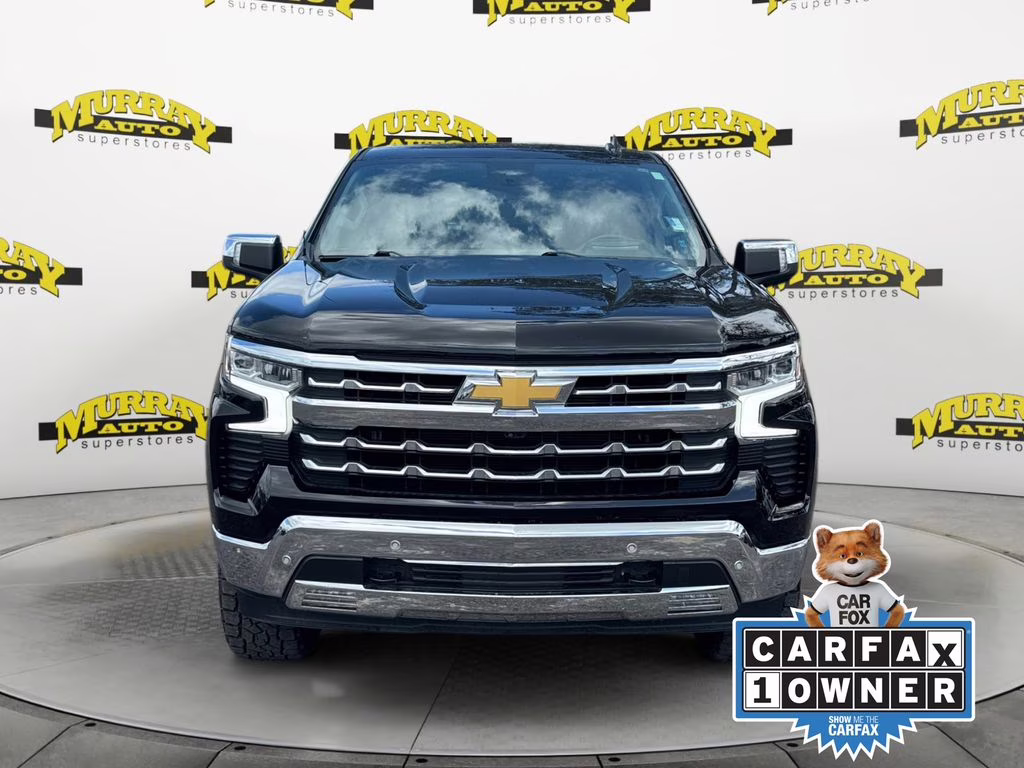 2022 Black Chevrolet Silverado 1500 LTZ 4X4 Truck