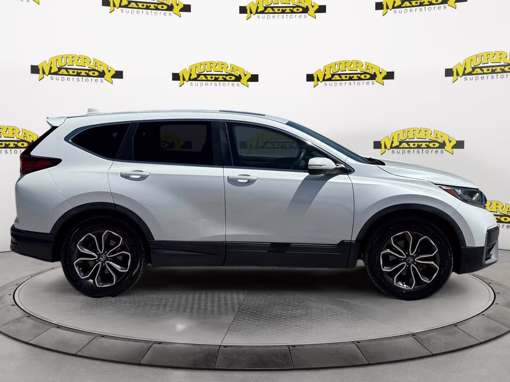 2021 Platinum White Honda CR-V EX FWD SUV